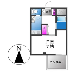 大宝グランシャリオ【1階】の間取り