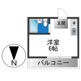 YOUハイム俊徳【3階】の間取り