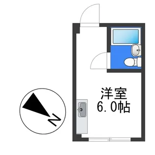 アークハイツ平野【4階】の間取り