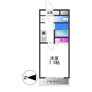 カデンツァ【2階】の間取り