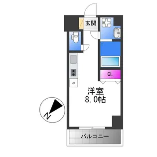 ルミノーサ堺【7階】の間取り