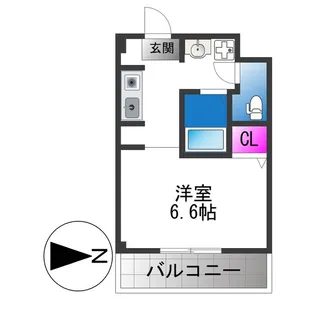 生野東新築【3階】の間取り