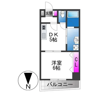 モンテノーム布施【7階】の間取り