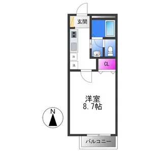 Twins【1階】の間取り
