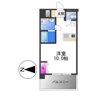 パニール・永和【4階】の間取り