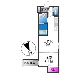 D PORTA URBAN LIFE【3階】の間取り
