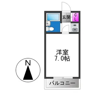 メゾンSK【2階】の間取り