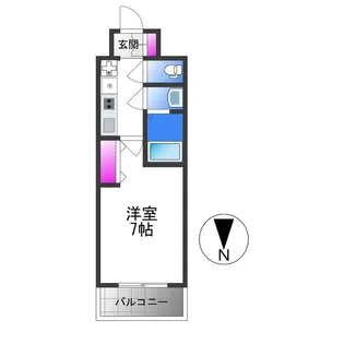 LIVIAZ OSAKA Verite【10階】の間取り