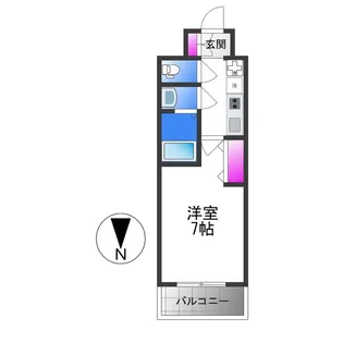 LIVIAZ OSAKA Verite【10階】の間取り