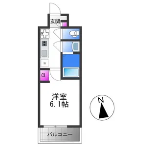 SOAR IMAZATO【5階】の間取り