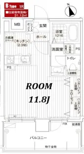 アドバンス神戸湊町【6階】の間取り