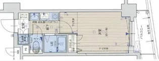 アスヴェルみなと元町オーシャンフロント【10階】の間取り