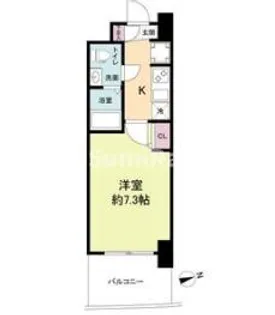 セレニテ神戸プリエ【8階】の間取り