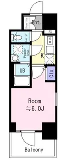 エスリード神戸兵庫駅ミッドポート【12階】の間取り