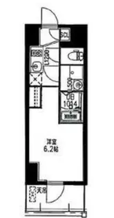 1Kの間取り画像