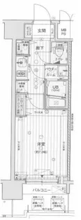 ラヴ神戸三宮【10階】の間取り