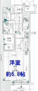レジュールアッシュ神戸元町【10階】の間取り