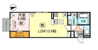 Habitation神戸【1階】の間取り