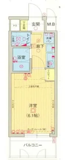 エステムコート神戸西2【3階】の間取り