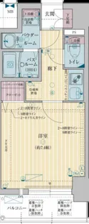 レゲスタ兵庫リバージュ【2階】の間取り