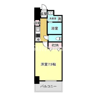 アドバンス神戸グルーブ【3階】の間取り