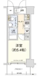 エスリード神戸ウエスト【8階】の間取り