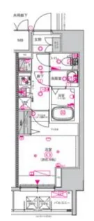 CREST TAPP DITA 神戸西パークフロント【205号室】の間取り