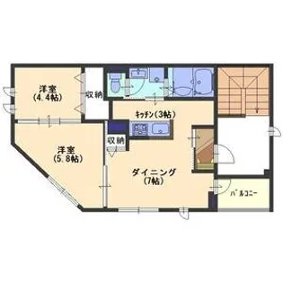 ビアンカ元町【4階】の間取り