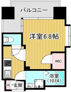 プラザセイシェル【7階】の間取り