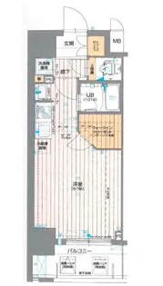 アスヴェル神戸駅前【3階】の間取り