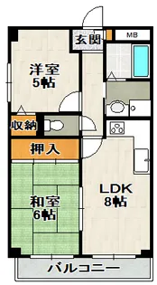 ラ・モーブ【301号室】の間取り