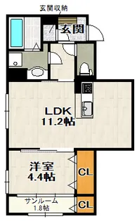 Storch Burg(シュトルヒブルグ)【1階】の間取り