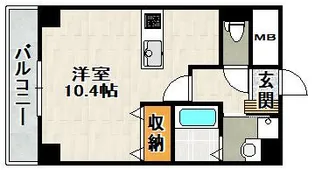 茜苑レジデンス【③号室(103)号室】の間取り