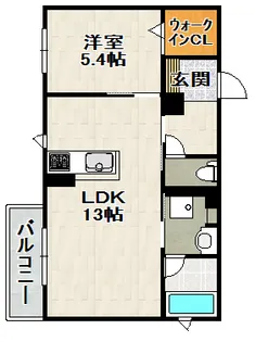 Sha-Maisonファヴール【2階】の間取り
