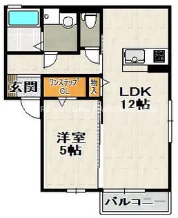 エンジェル御園【2階】の間取り