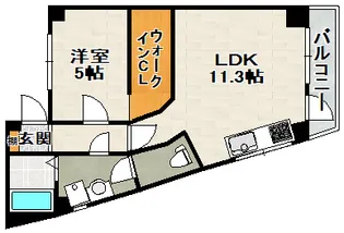 メゾン加茂【3階】の間取り