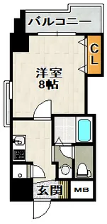 ビガーポリス133宝塚【①号室(501)号室】の間取り