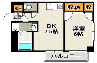 プレアール宝塚泉町【2階】の間取り