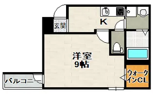 フジパレス宝塚小林Ⅱ番館【②号室(102)号室】の間取り