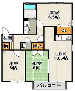 エクセルクシロ【2階】の間取り