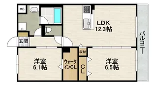 ヴィラ・アーバネット【1階】の間取り