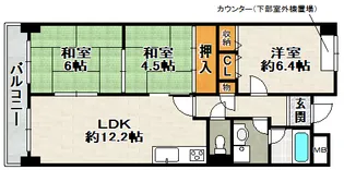 メゾンフォーユー【303号室】の間取り