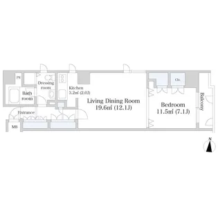 芝園ハイツ【301号室】の間取り