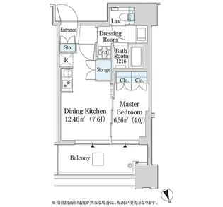 大崎ガーデンレジデンス【1120号室】の間取り