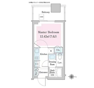 中野ステーションレジデンス【617号室】の間取り