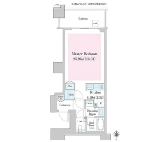 中野ステーションレジデンス【810号室】の間取り