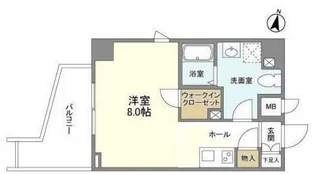シャロン灘【5階】の間取り