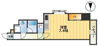 コンフォート王子【4階】の間取り