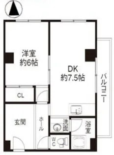 STELLA王子公園【303号室】の間取り