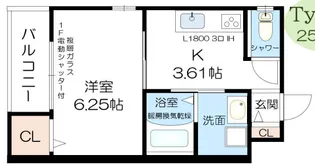 レクエルド深江【2階】の間取り